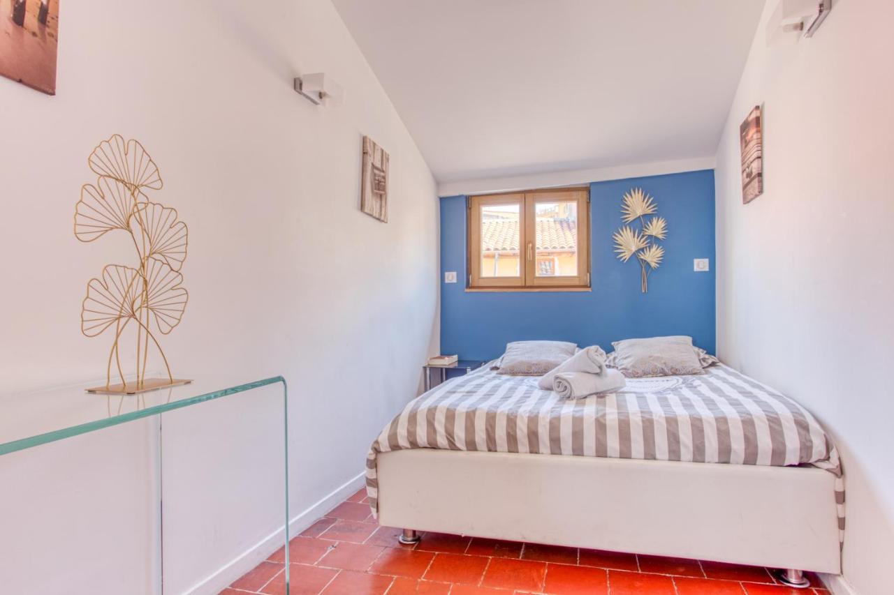 Le Gilly 6 - F3 Exceptionnel, Vue Mer, Moderne, Climatisation, Vieux-Nice Buitenkant foto